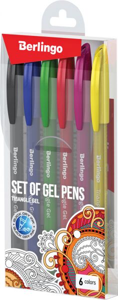Set of gel pens Berlingo 